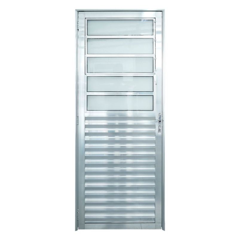 Porta-Basculante-Vidro-Boreal-Aluminio-Brilhante-Direito-210X80cm