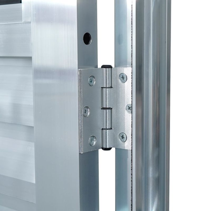 Porta-Basculante-Vidro-Boreal-Aluminio-Brilhante-Direito-210X80cm