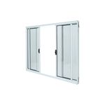 Janela-de-Correr-4-Folhas-sem-Grade-Aluminio-Branco-100x120cm