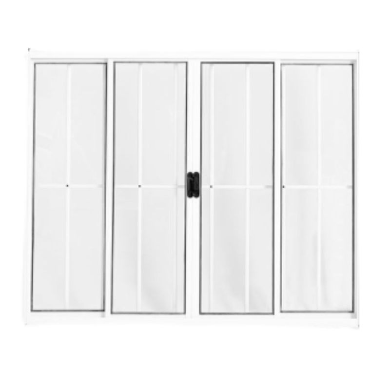 Janela-de-Correr-4-Folhas-com-Grade-Aluminio-Branco-120x200cm
