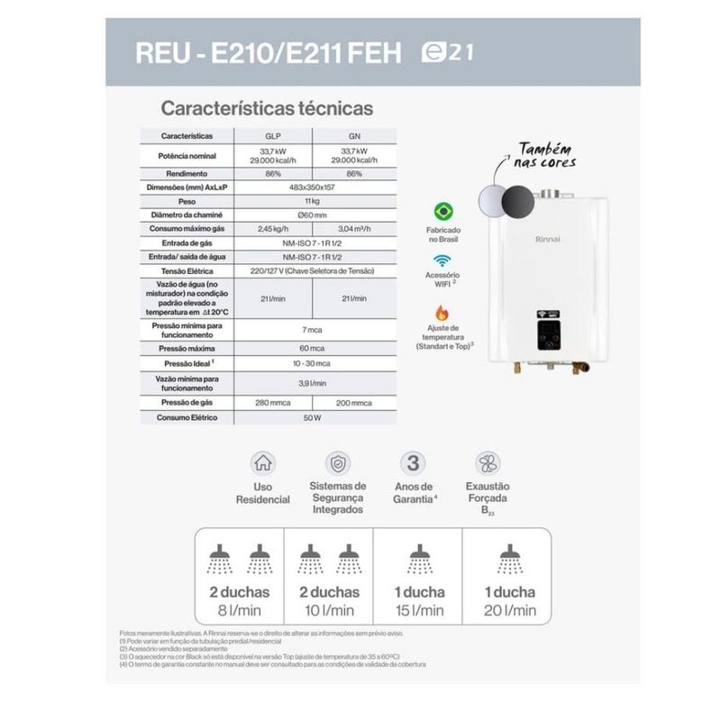 Aquecedor-de-Agua-a-Gas-GLP-21L-E21-FEHB-Digital-Bivolt-Rinnai