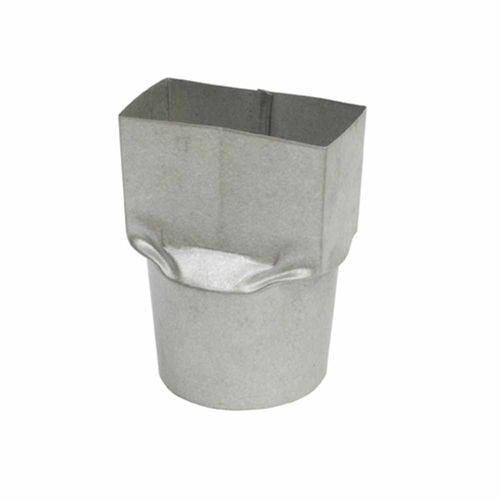Bocal Misto Quadrado para Redondo Aço Corte 28 3" Galvalume Calhaforte