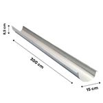 Calha-Platibanda-Aco-Corte-28-Galvalume-3m-Calhaforte
