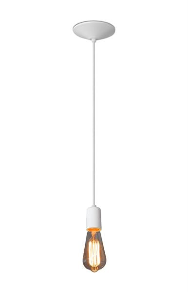 Pendente Orbital em Alumínio Branco para 1 Lâmpada E27