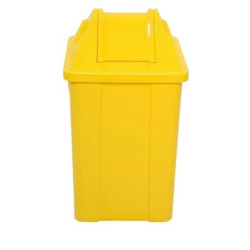 Lixeira-Quadrada-Tampa-Vai-e-Vem-Amarelo-60L-Jsn