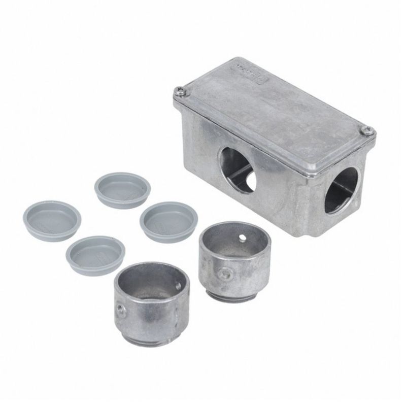 Kit-Condulete-Multiplo-X-1--Tampa-Cega-2-Conectores-e-3-Tampoes