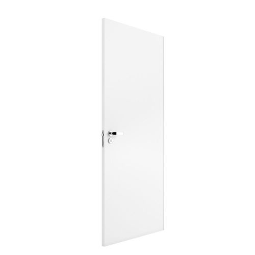 Folha de Porta Lisa MDP Semissólida Pintada Branco UV 210x70cm