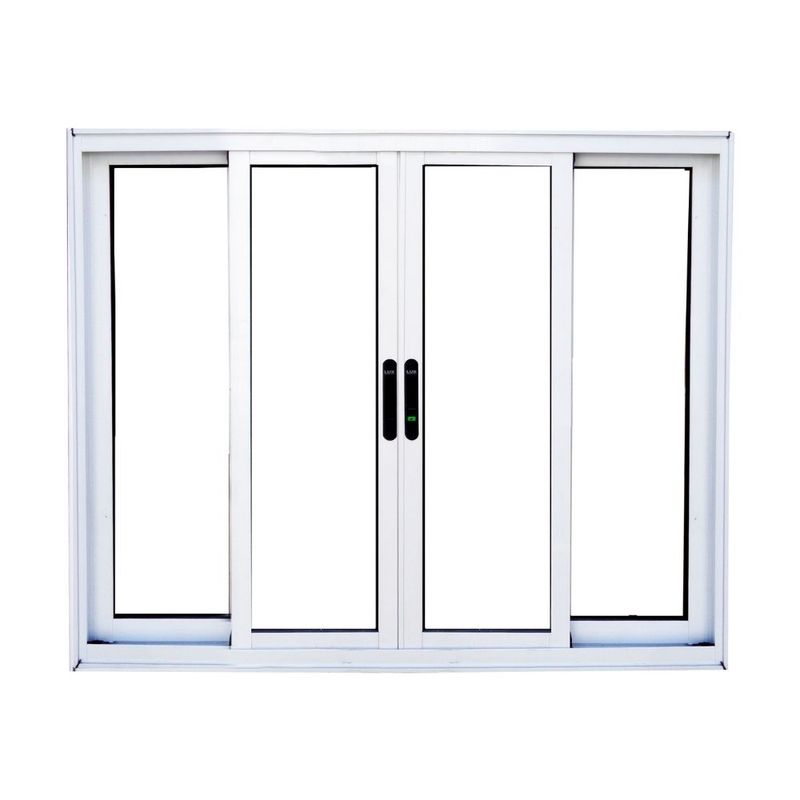 Janela-de-Correr-4-Folhas-sem-Grade-Aluminio-Branco-100x150cm