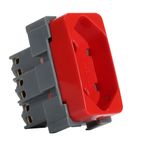 Modulo-Tomada-2P-T-20A-250V-Vermelho-Linha-B3