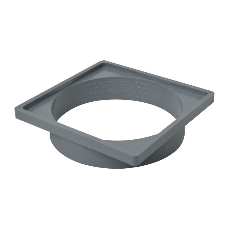 Porta-Grelha-Quadrado-para-Grelha-Quadrada-PVC-Cinza-DN150-Amanco