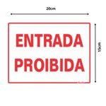 Placa-Entrada-Proibida-15x20cm-em-Poliestireno