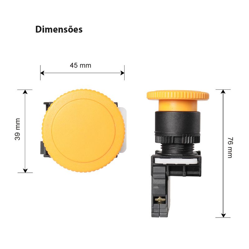 Botao-Pulsador-Cogumelo-1NA-IP65-Amarelo-Margirius