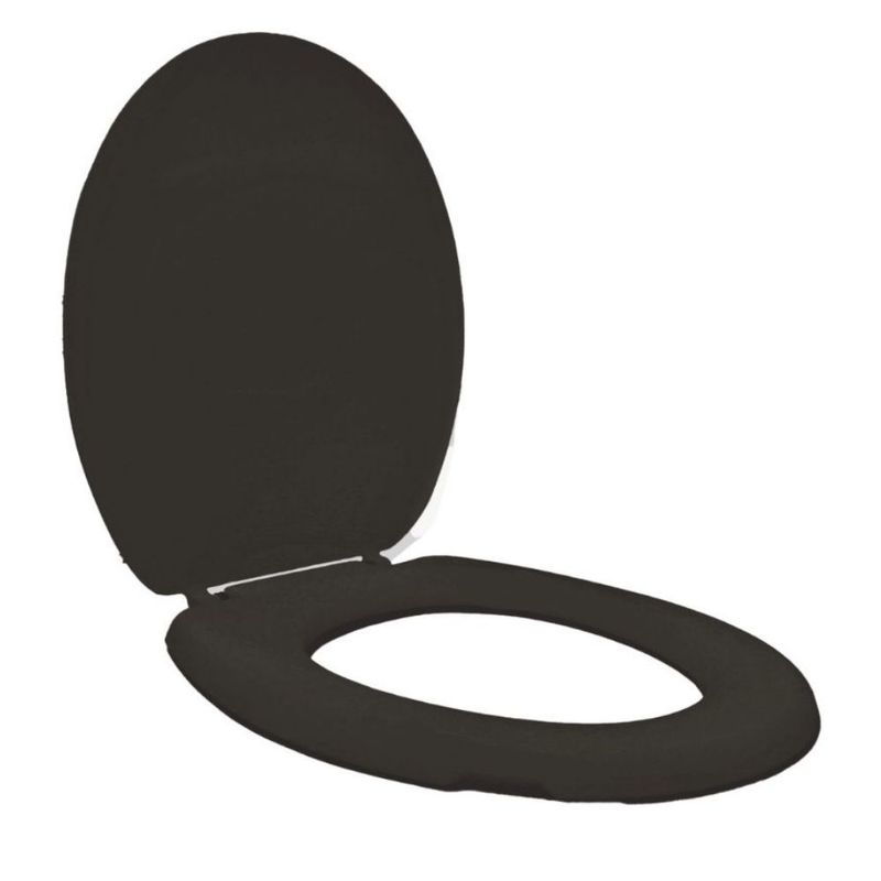 Assento-Sanitario-Convencional-Almofadado-Slim-PP-Oval-Preto