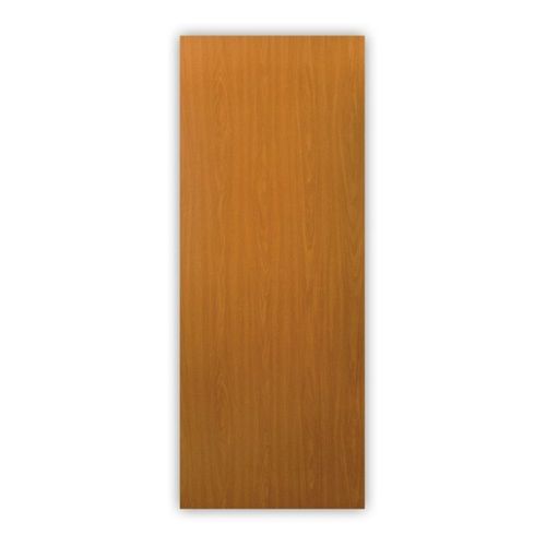 Folha de Porta Lisa Melamínica Colméia Mogno 210x60cm