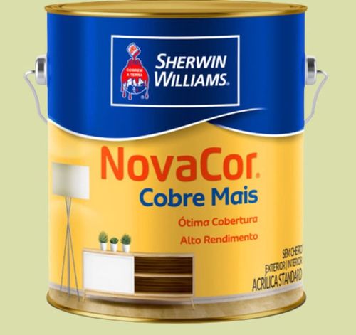 Tinta Standard Acrílica Fosco Novacor Cobre Mais Verde Campestre 3,6L