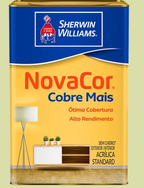 Tinta Standard Acrílica Fosco Novacor Cobre Mais Verde Campestre 18L