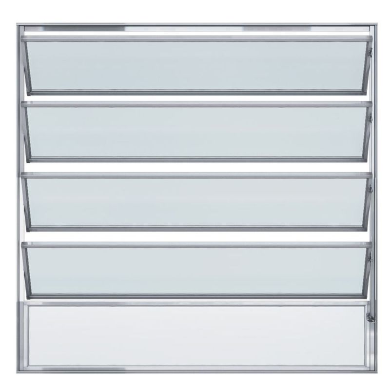 Janela-Basculante-Vidro-Boreal-Aluminio-Brilhante-100x100cm