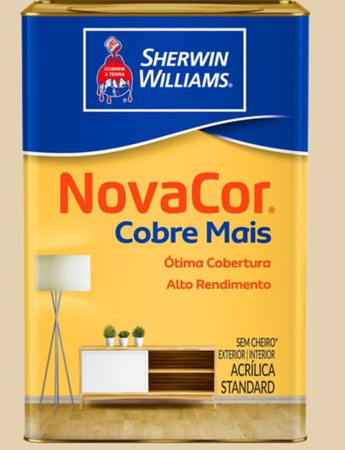 Tinta Standard Acrílica Fosco Novacor Cobre Mais Areia 18L