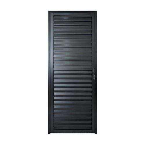 Porta Palheta Alumínio Preto Esquerdo 210x80cm