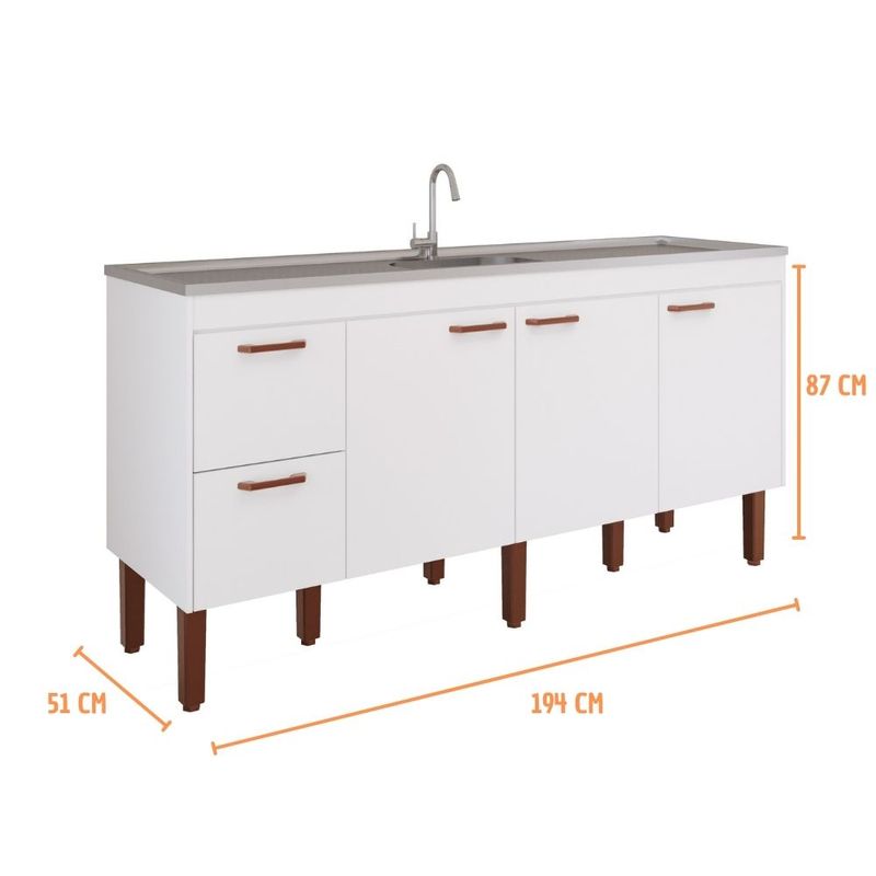 Gabinete-para-Cozinha-Slim-194x87x50cm-MDF-Branco