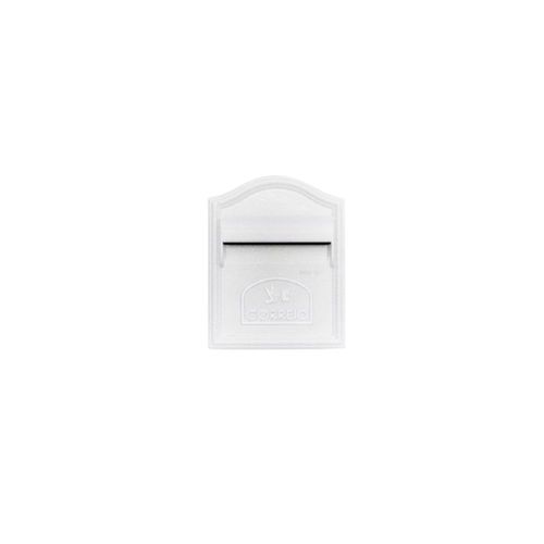 Caixa de Correio Tyane 22x13x28cm Alumínio Branco