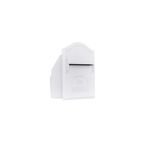 Caixa-de-Correio-Tyane-22x13x28cm-Aluminio-Branco