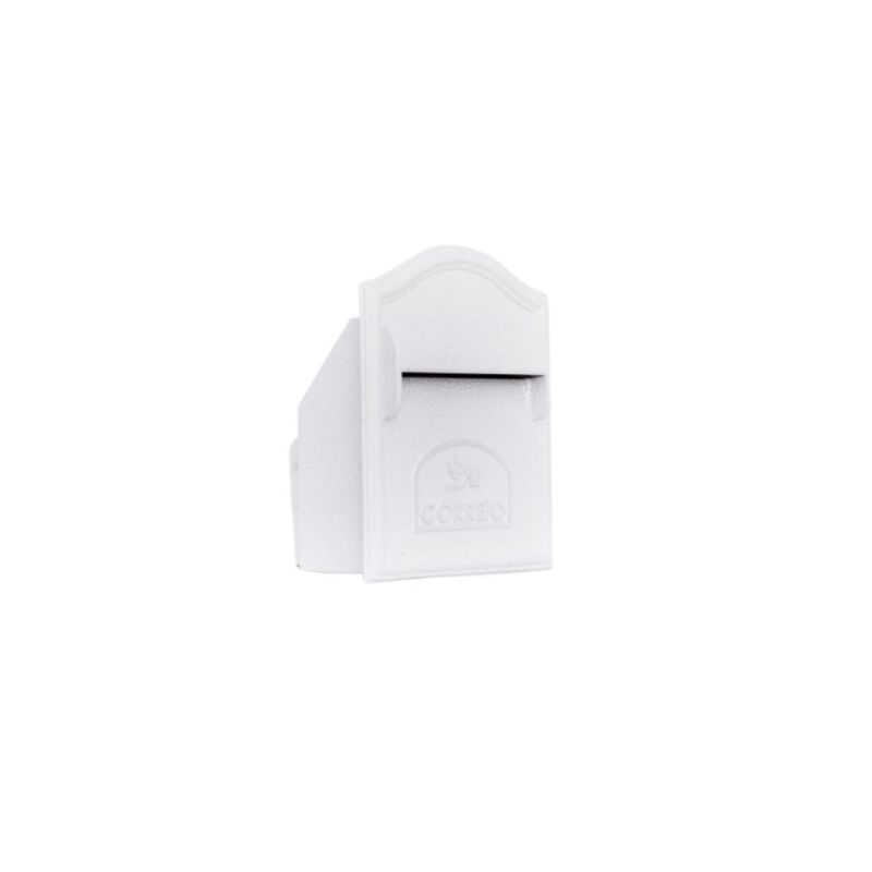 Caixa-de-Correio-Tyane-22x13x28cm-Aluminio-Branco