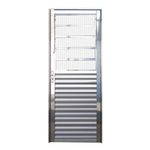 Porta-Basculante-Vidro-Boreal-Aluminio-Brilhante-Esquerdo-210X80cm
