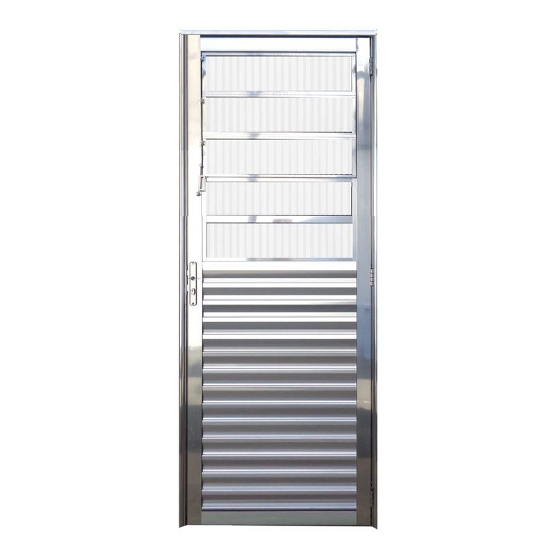Porta-Basculante-Vidro-Boreal-Aluminio-Brilhante-Esquerdo-210X80cm