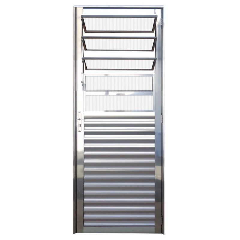 Porta-Basculante-Vidro-Boreal-Aluminio-Brilhante-Esquerdo-210X80cm