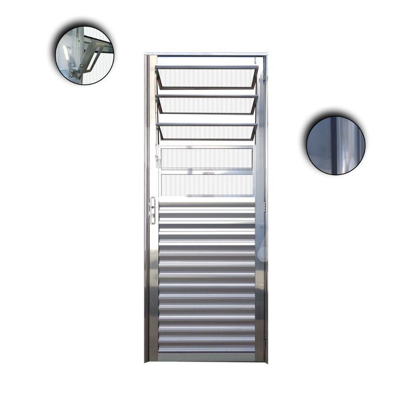 Porta-Basculante-Vidro-Boreal-Aluminio-Brilhante-Esquerdo-210X80cm