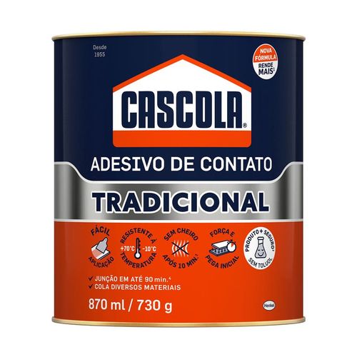 Adesivo de Contato Tradicional sem Toluol 730g Henkel