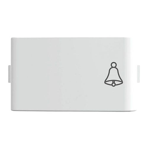 Módulo Pulsador Campainha 10A Branco Brilhante Lunare Up