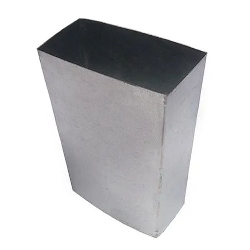 Bocal Retangular Aço Corte 33 Zincado Natural Calhaforte