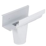 Emenda-com-Bocal-Moldura-Aco-Corte-28-3--Galvalume-Branco-Calhaforte