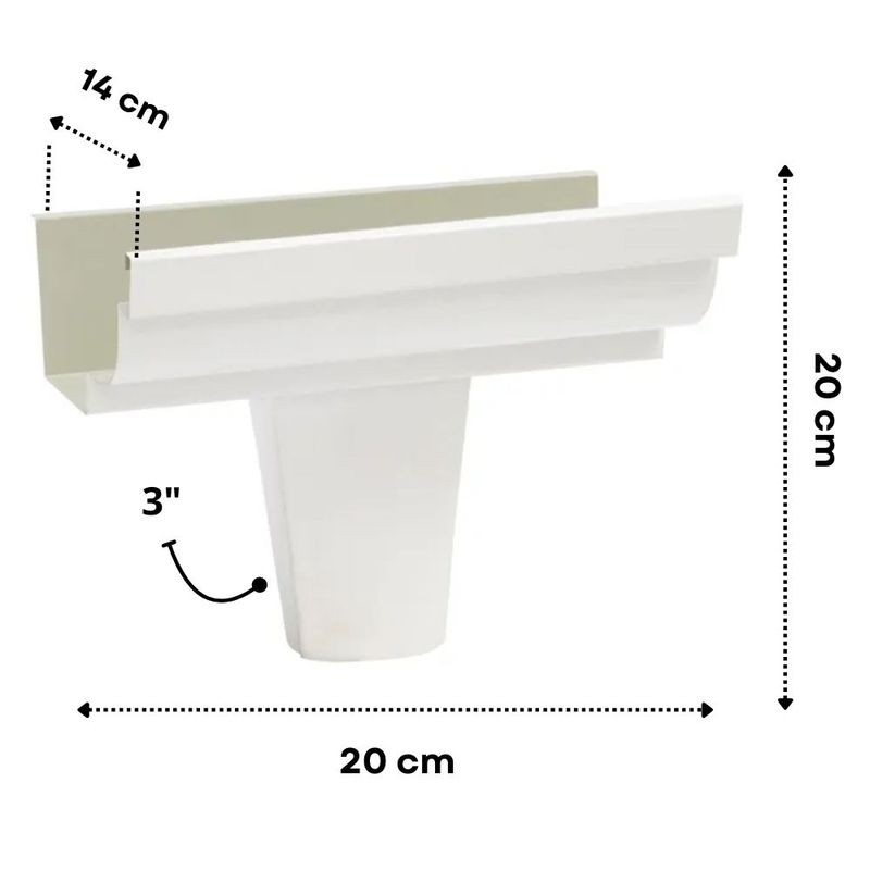Emenda-com-Bocal-Moldura-Aco-Corte-28-3--Galvalume-Branco-Calhaforte