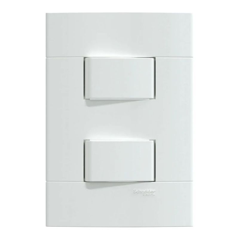 Conjunto-2-Interruptores-Simples-10A-250V-4x2-Branco-Brilho-Lunare-Up