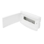 Quadro-PVC-Disjuntor-Embutir-sem-Barramento-para-12-Disj-Slim-Branco