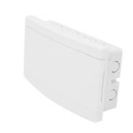 Quadro-PVC-Disjuntor-Embutir-sem-Barramento-para-12-Disj-Slim-Branco