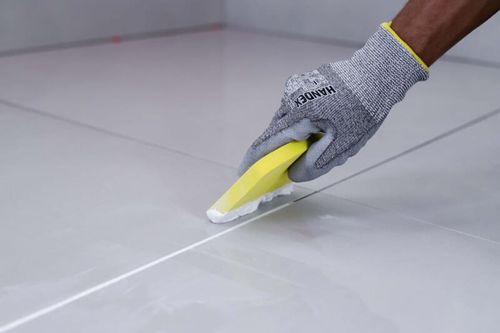 Espátula em EVA para Rejunte 10X12 Amarela Cortag