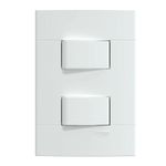 Conjunto-2-Interruptores-Simples-10A-250V-4x2-Branco-Fosco-Lunare-Up