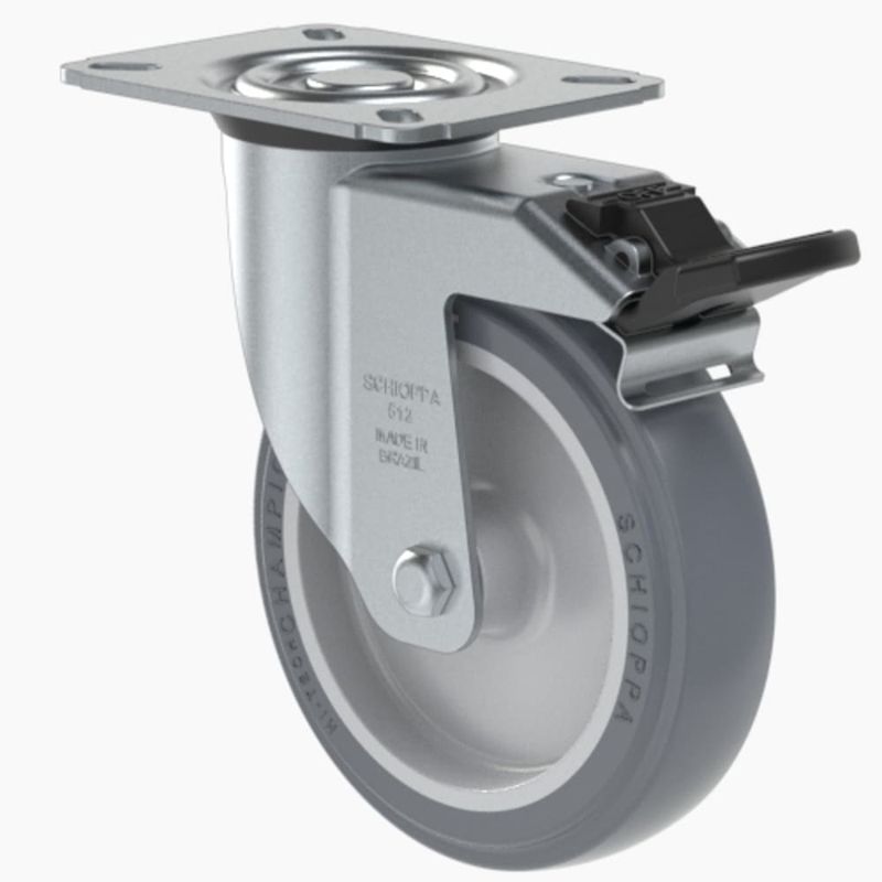 Rodizio-Giratorio-com-Freio-Termoplastico-125mm-75Kg
