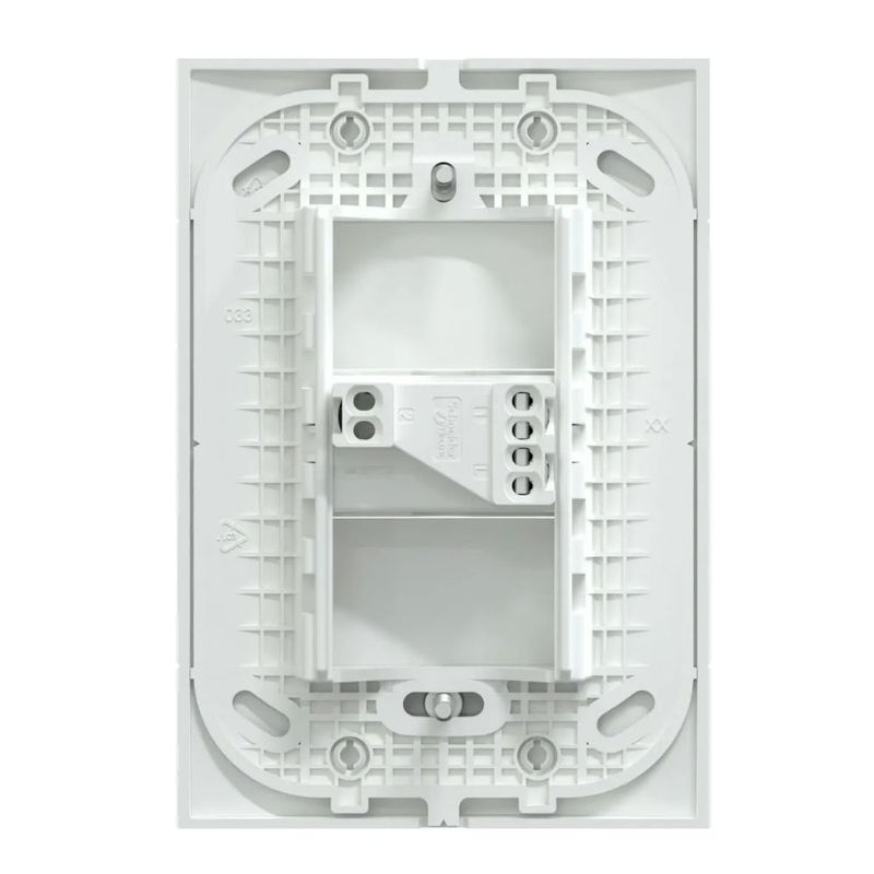 Conjunto-Interruptor-Simples-10A-250V-4x2-Branco-Fosco-Lunare-Up
