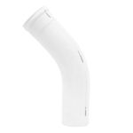 Curva-45-Longa-Esgoto-Serie-Normal-PVC-DN-50-Fortlev