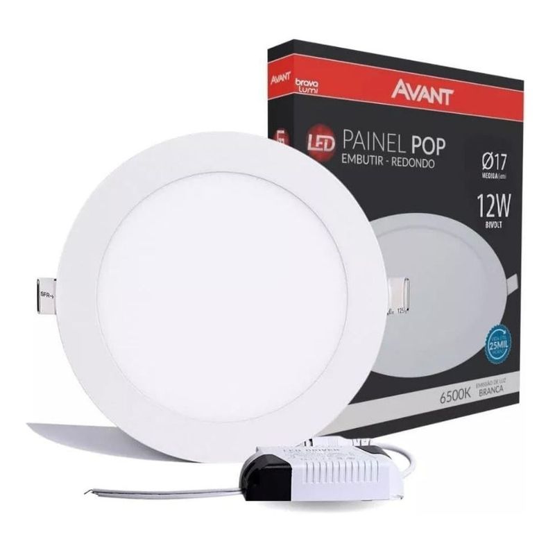 Painel-de-LED-Pop-Embutir-12W-17cm-720-Lumens-Luz-Amarela