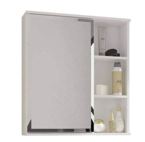 Espelheira para Banheiro Treviso 55,8cm Branco