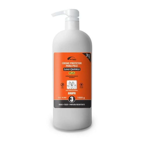 Creme Protetor Luva Química Grupo 3 1L Nutriex Profissional