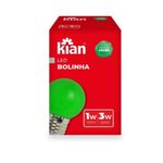 Lampada-de-LED-Bolinha-Color-Bulbo-G45-1W-e-3W-E27-Luz-Verde