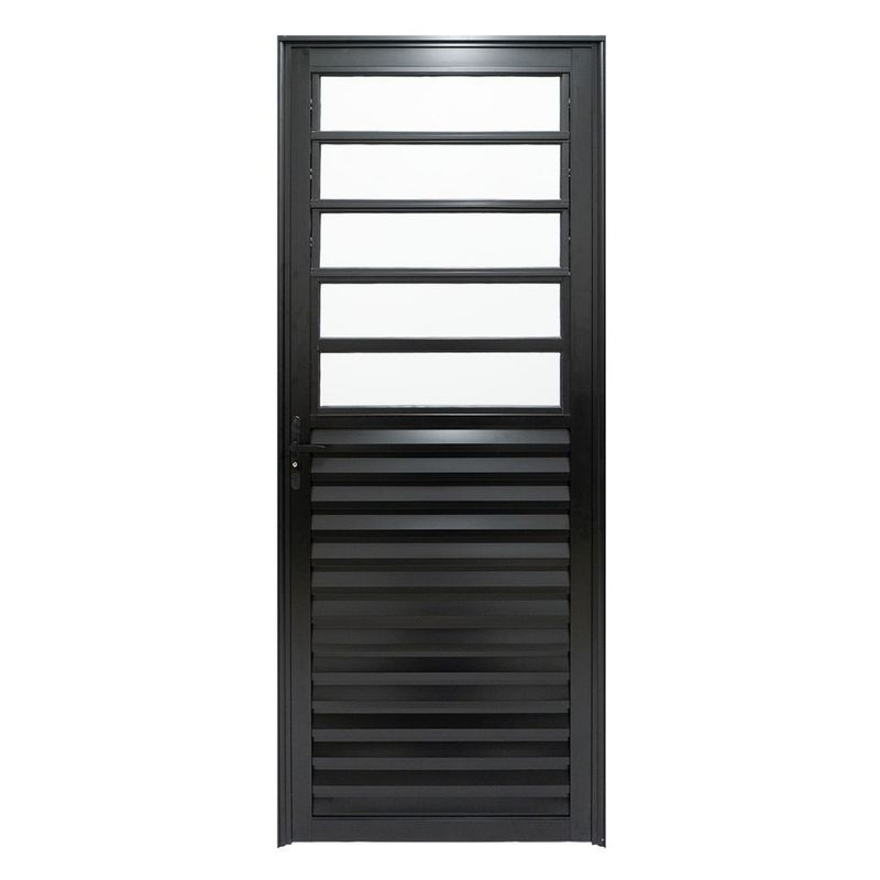 Porta-Basculante-Vidro-Boreal-Aluminio-Preto-Esquerdo-210x80cm
