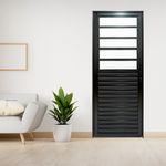 Porta-Basculante-Vidro-Boreal-Aluminio-Preto-Esquerdo-210x80cm